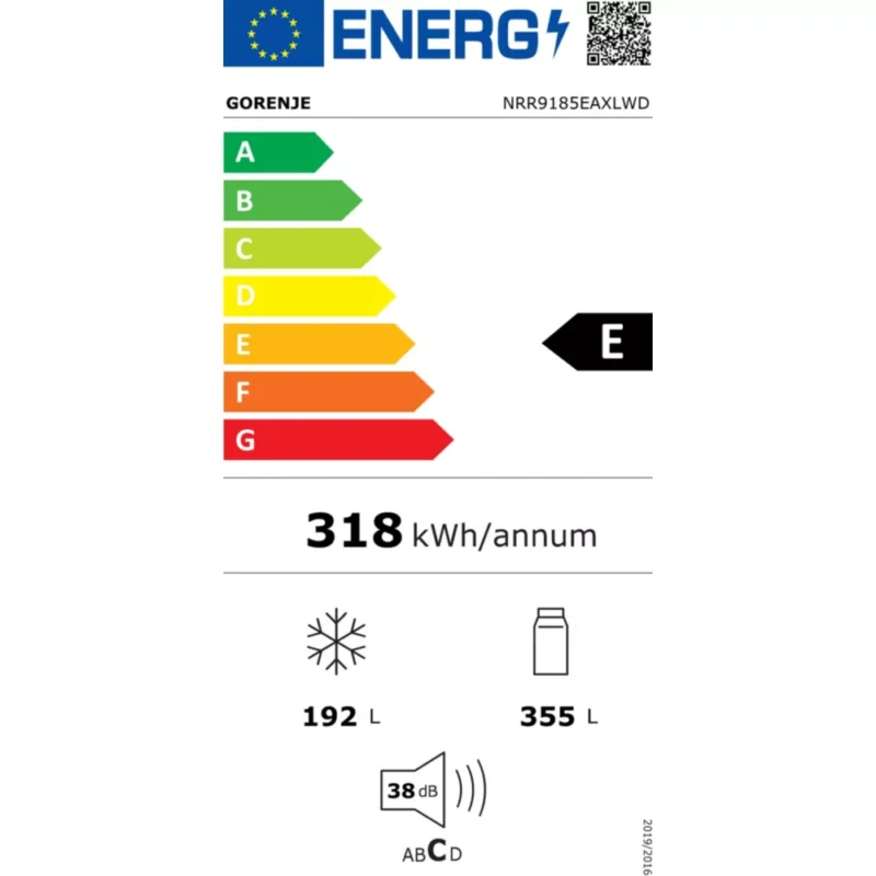Réfrigérateur Américain Gorenje - Neuf – Image 3