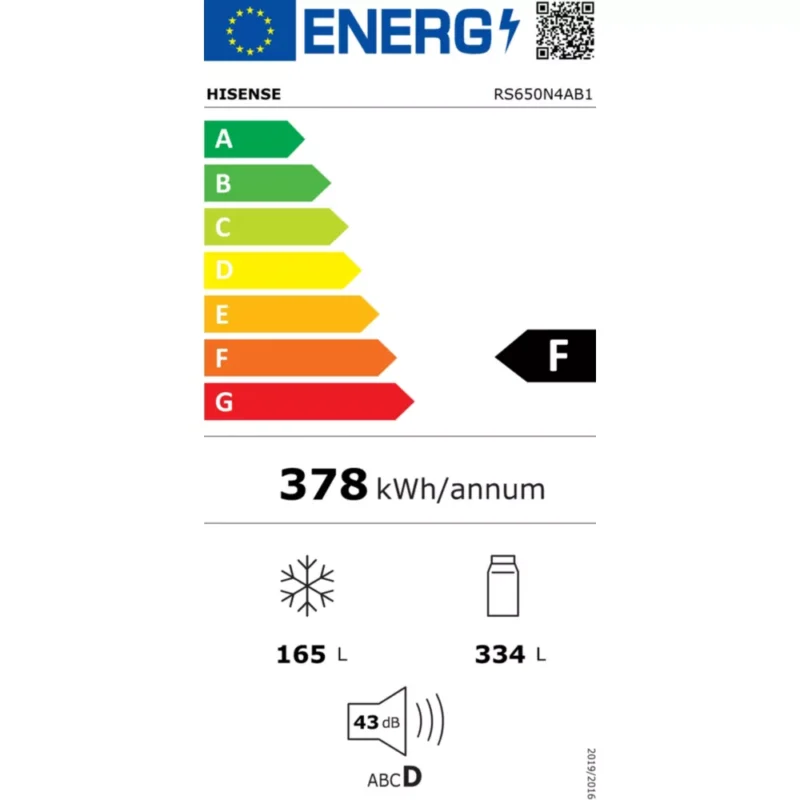 Réfrigérateur Américain Hisense Noir - Neuf – Image 4