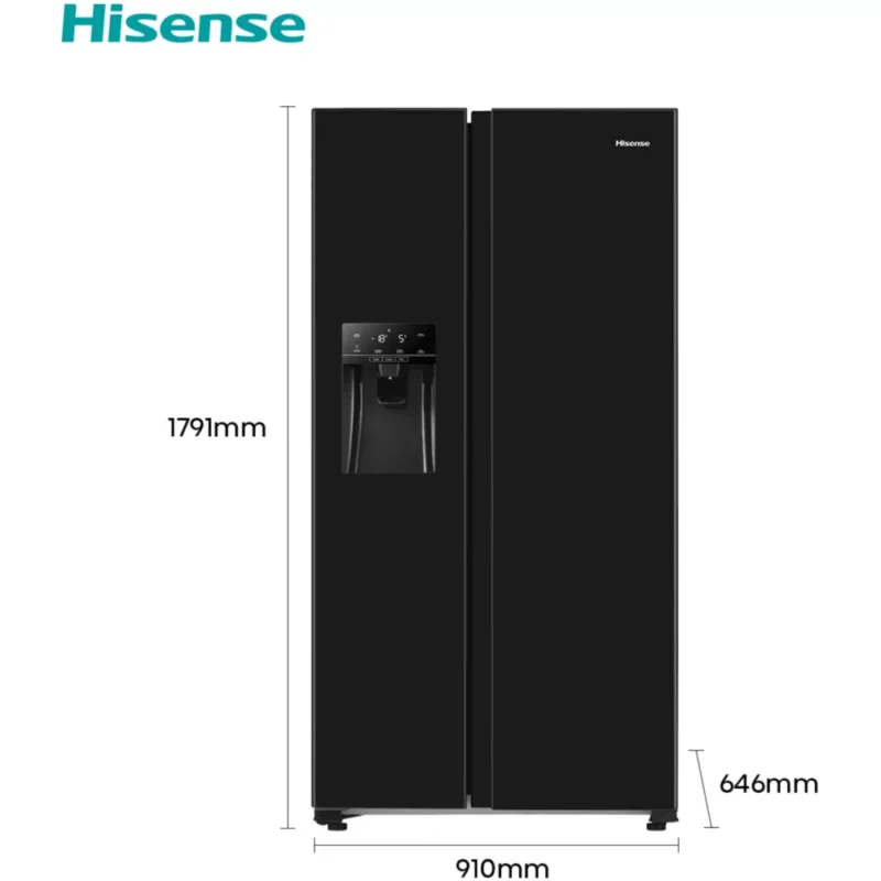 Réfrigérateur Américain Hisense Noir - Neuf – Image 8